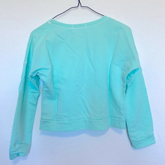 “I Like You” Long Sleeve Crop Top - Picture 2 of 2